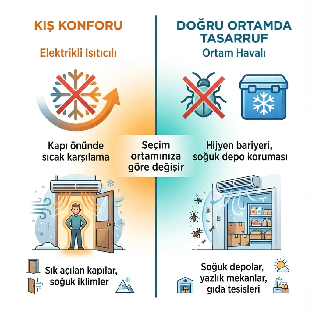 Elektrikli vs Ortam Havalı Karşılaştırma